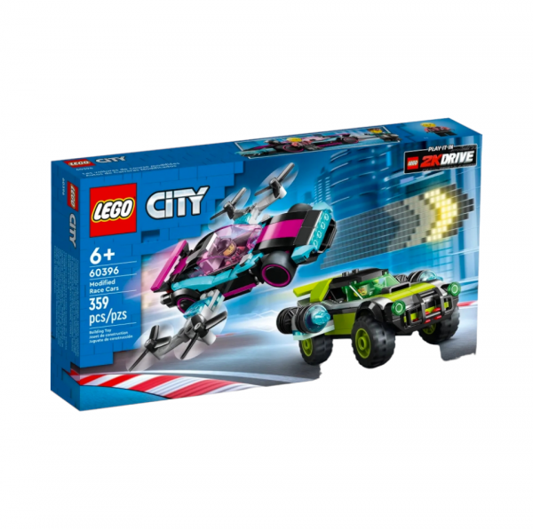 Set LEGO City Coches de Carreras Modificados 60396